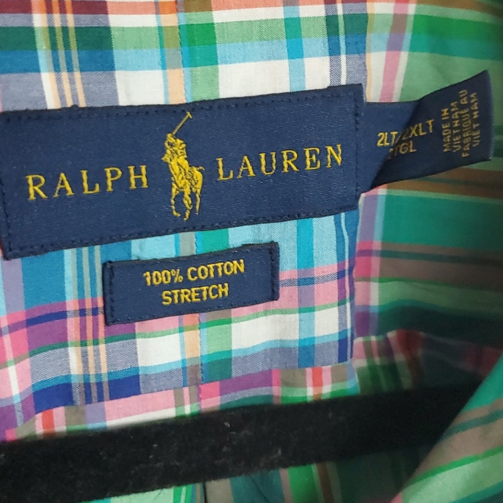 Ralph Lauren Polo Button Up size 2XLT - Picture 2 of 3